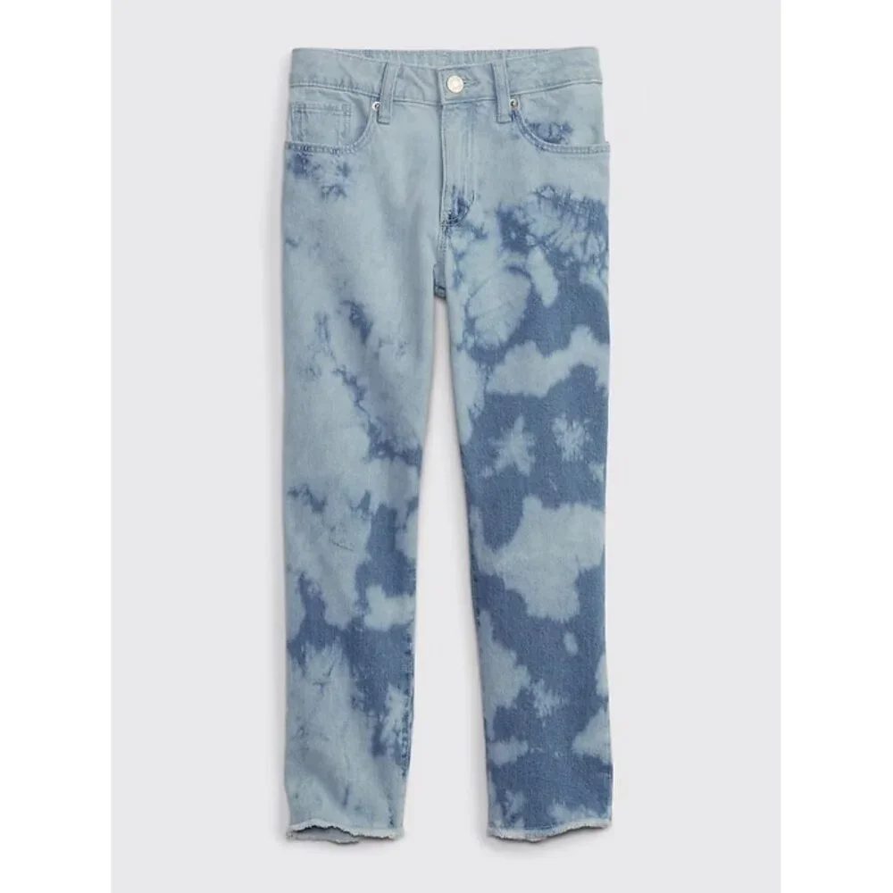 Gap tie-dye cropped jeans 8